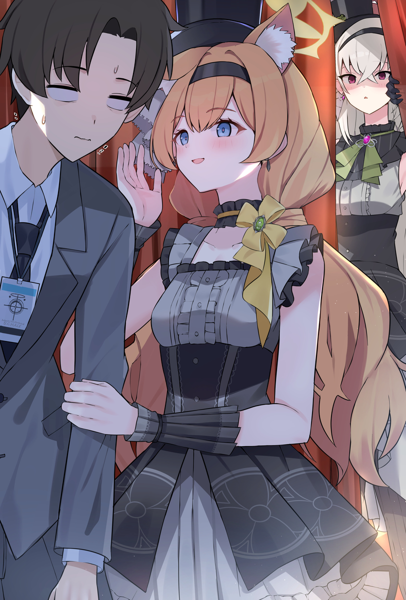 This is a pixiv picture whose title is アイドルになっても先生の恋人です♡.