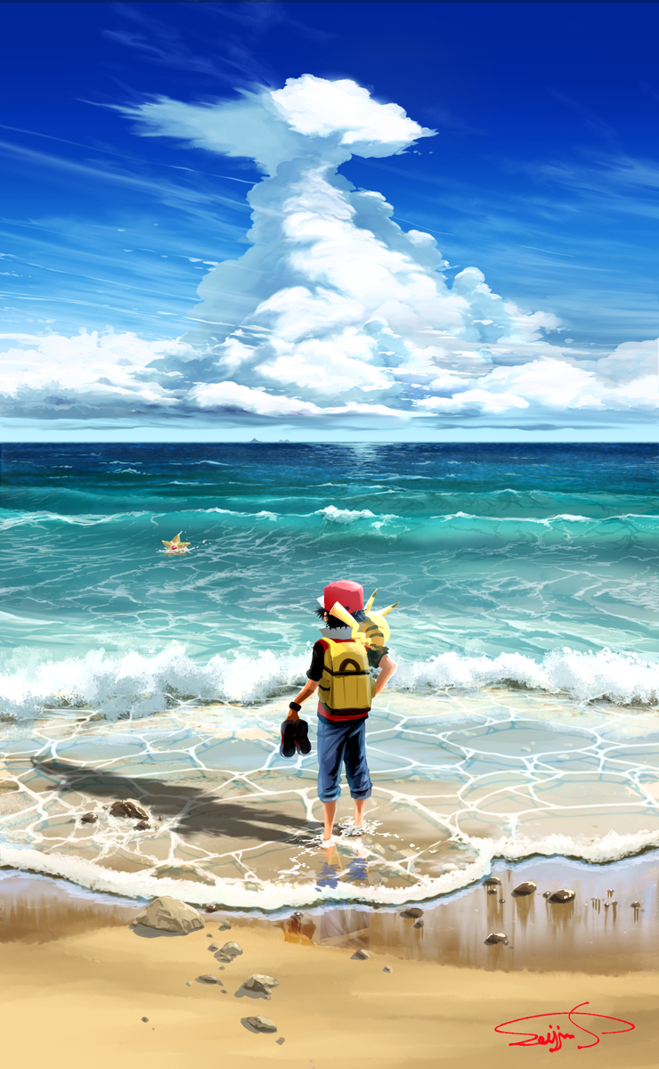 This is a pixiv picture whose title is 19番水道.