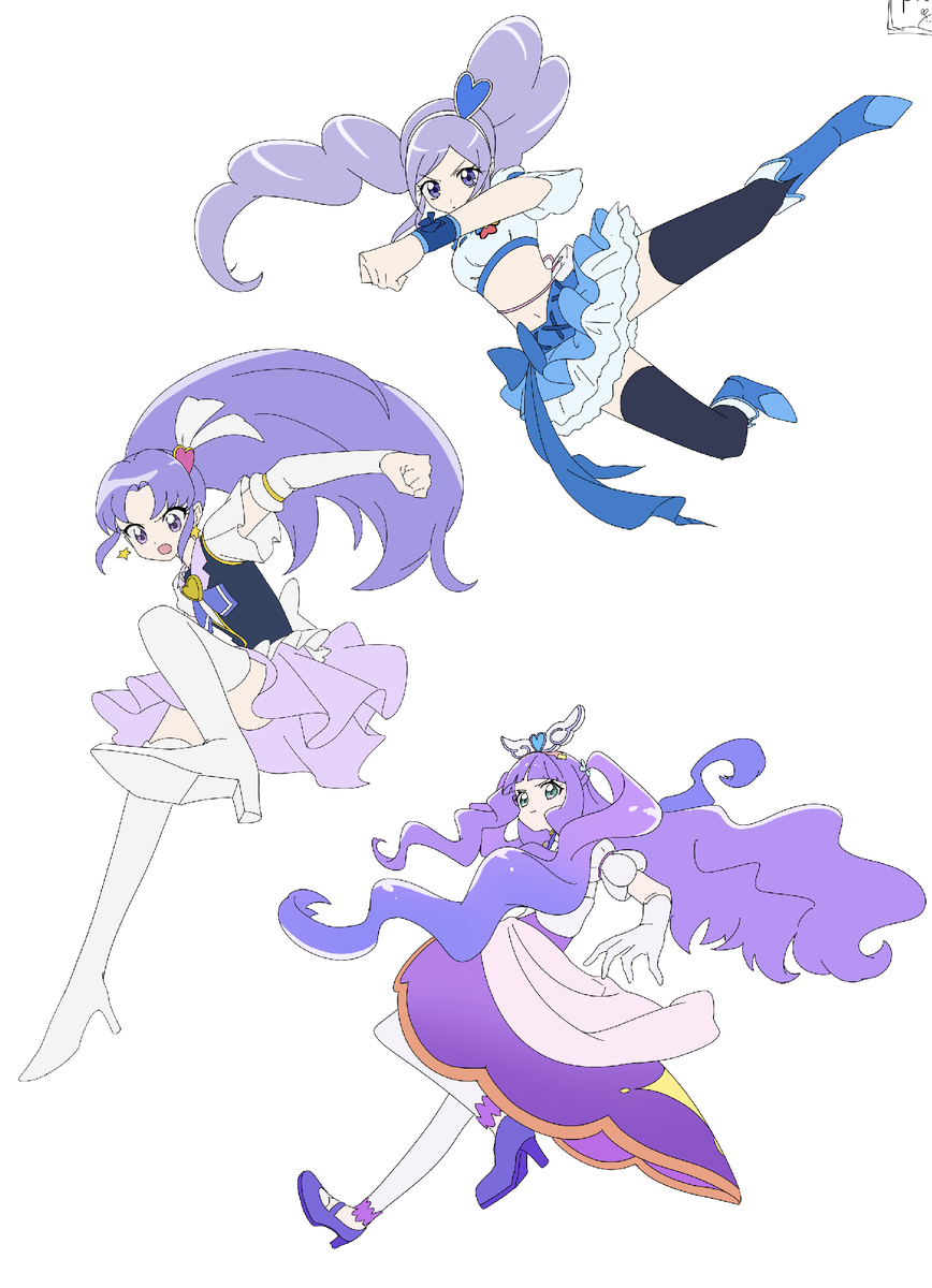 This is a pixiv picture whose title is 戦闘プリキュアまとめ②.