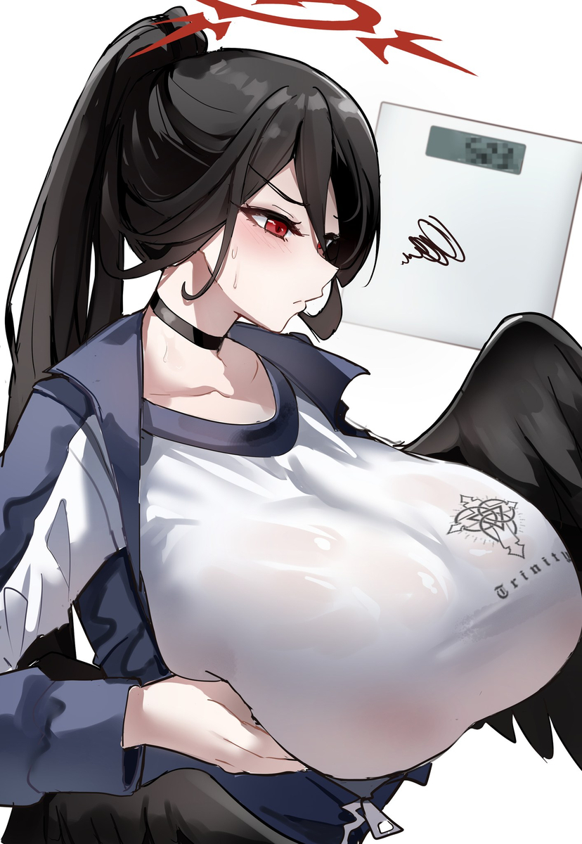 This is a pixiv picture whose title is ハスミ.