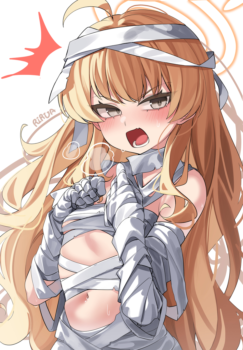 This is a pixiv picture whose title is 미라 요시미.