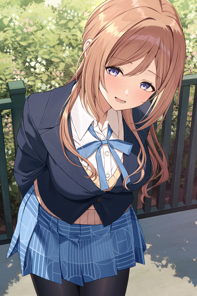 This is a pixiv picture whose title is 「ねえ、明日もふたりで帰ろうね」.