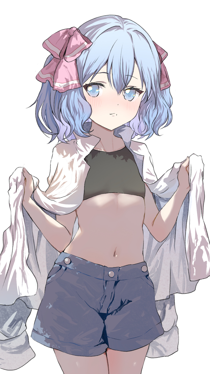This is a pixiv picture whose title is 弟くん女装.