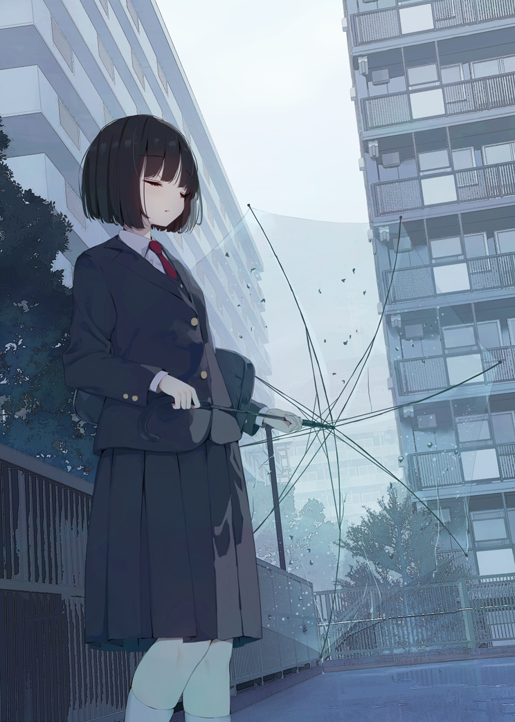 This is a pixiv picture whose title is 止んだ直後の匂いが好き.