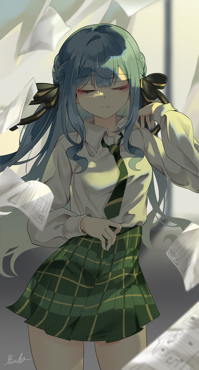 This is a pixiv picture whose title is 祥子.