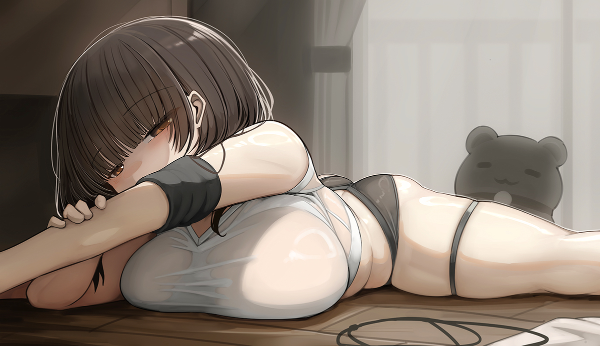 This is a pixiv picture whose title is 柔軟.