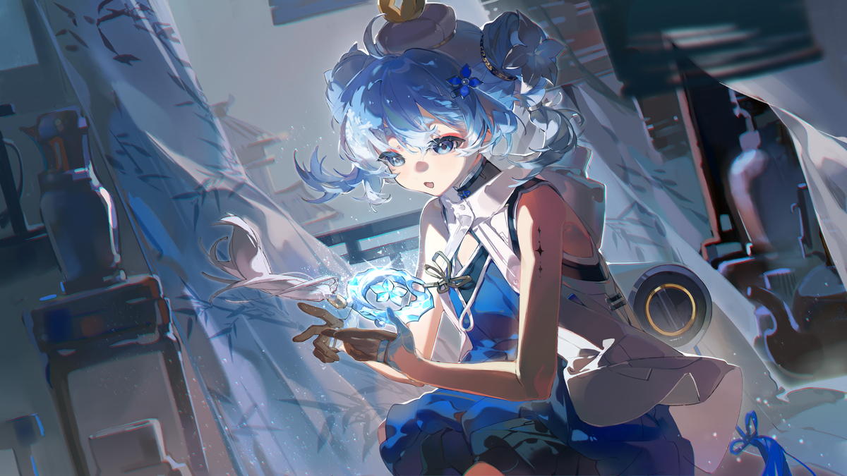 This is a pixiv picture whose title is 釉瑚.