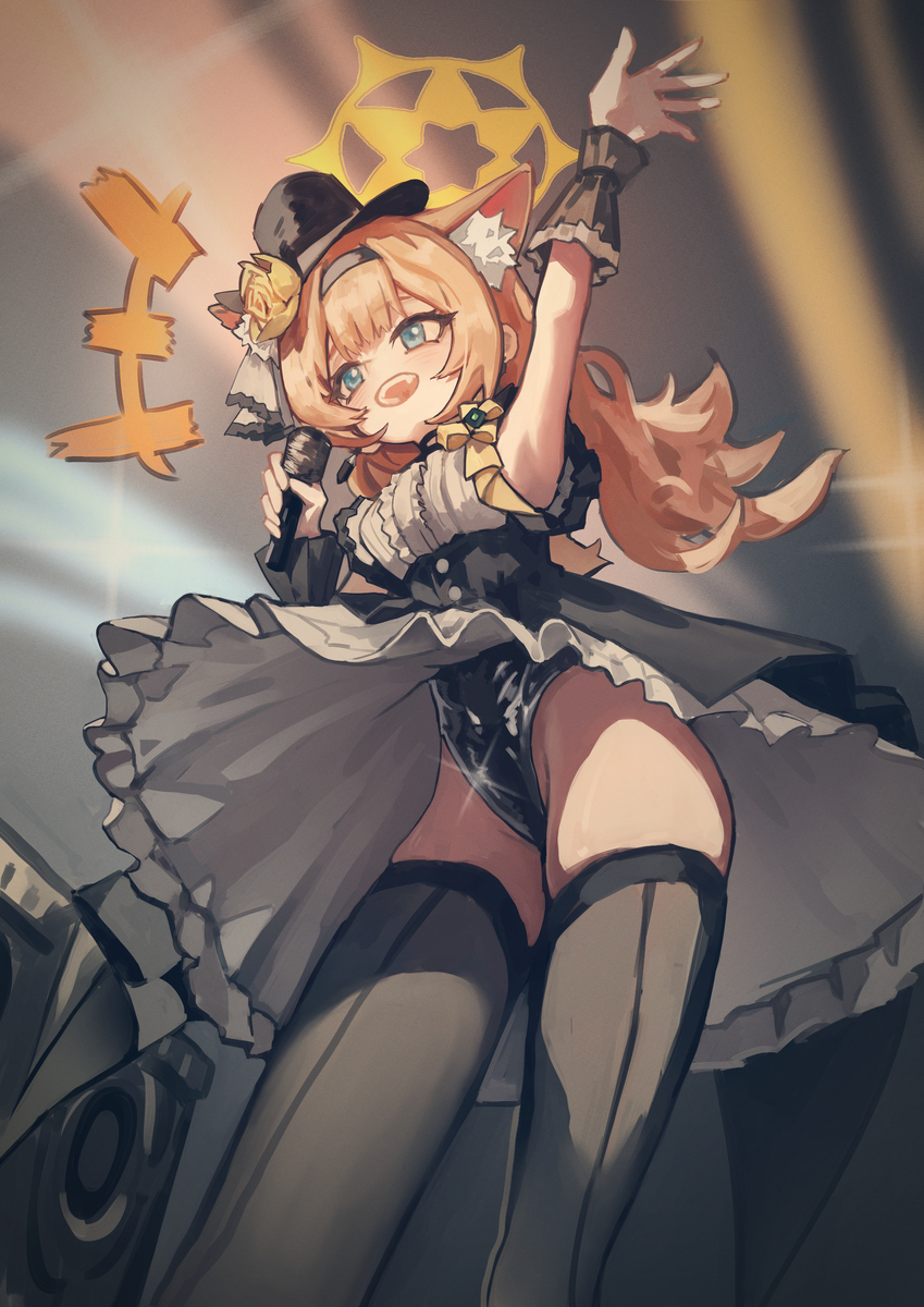 This is a pixiv picture whose title is アイドルの覚悟（revise）.