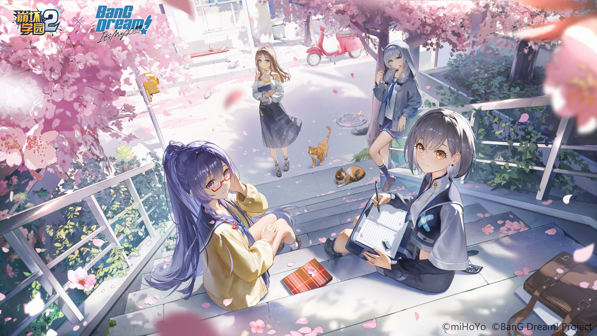 This is a pixiv picture whose title is 崩坏.