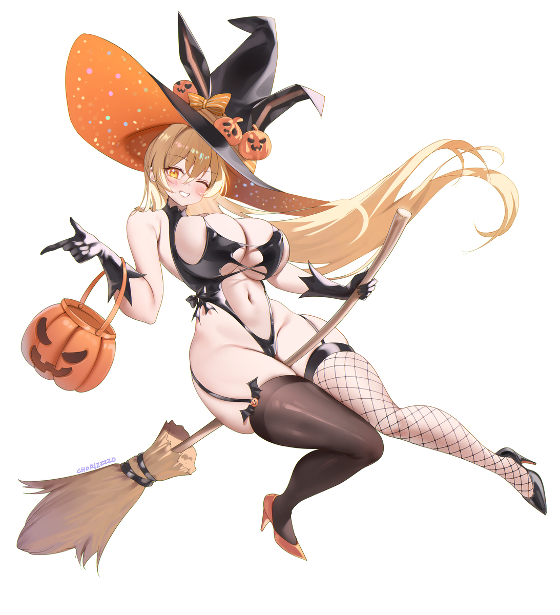 This is a pixiv picture whose title is Holloween.