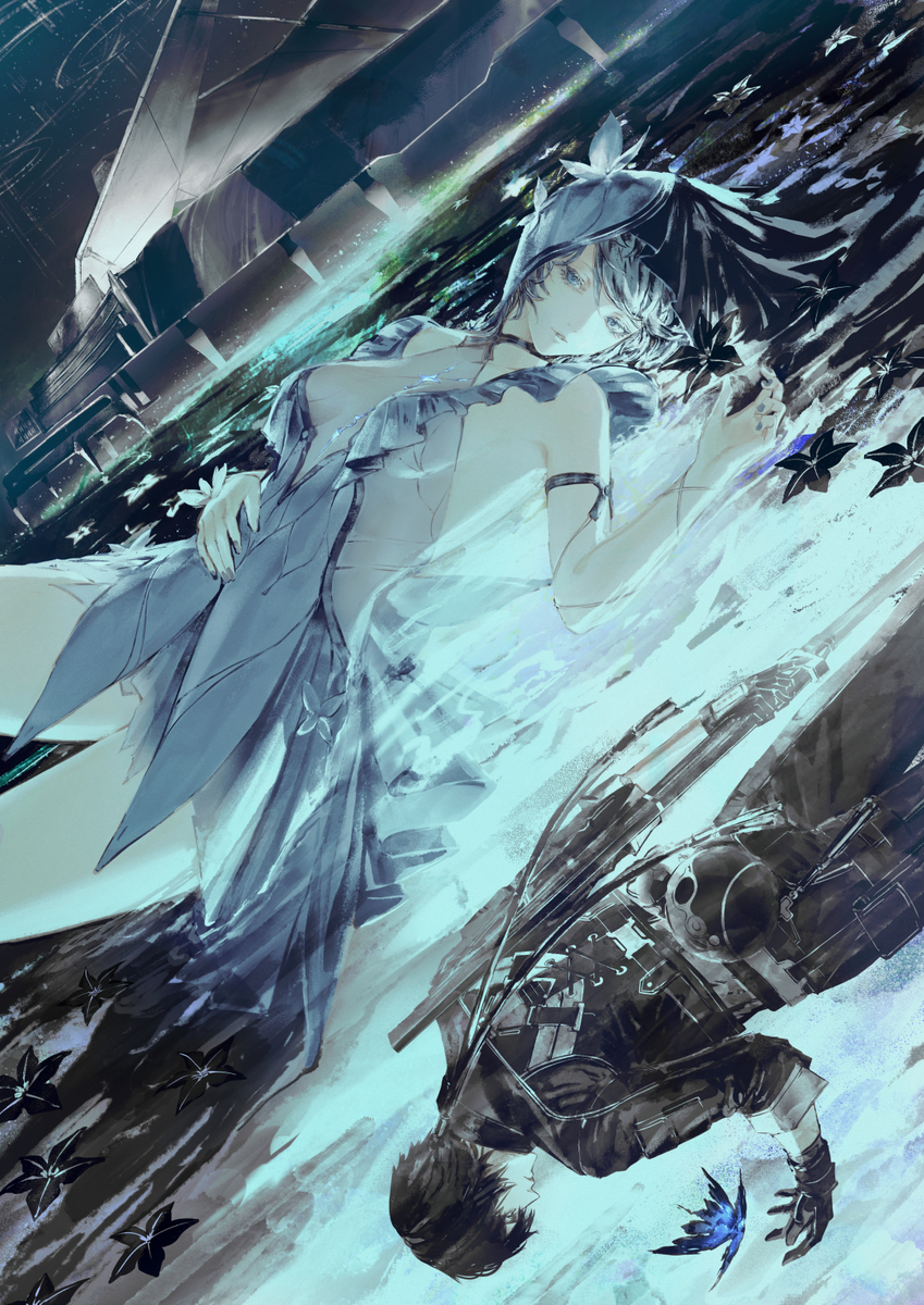 This is a pixiv picture whose title is 守り人の夢.