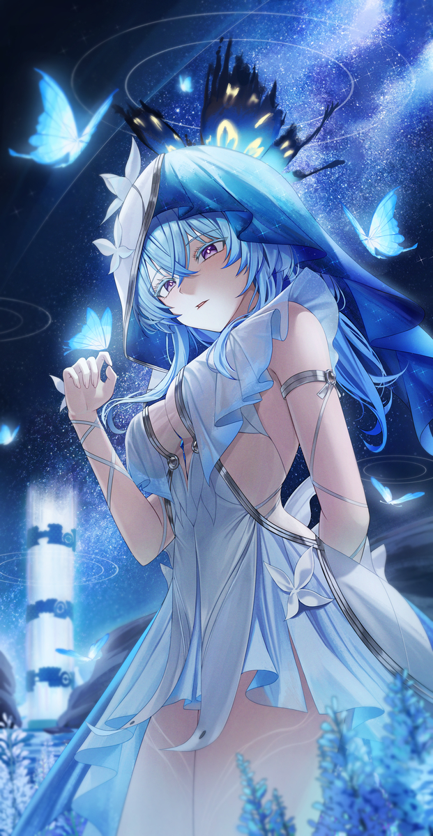 This is a pixiv picture whose title is Shorekeeper.
