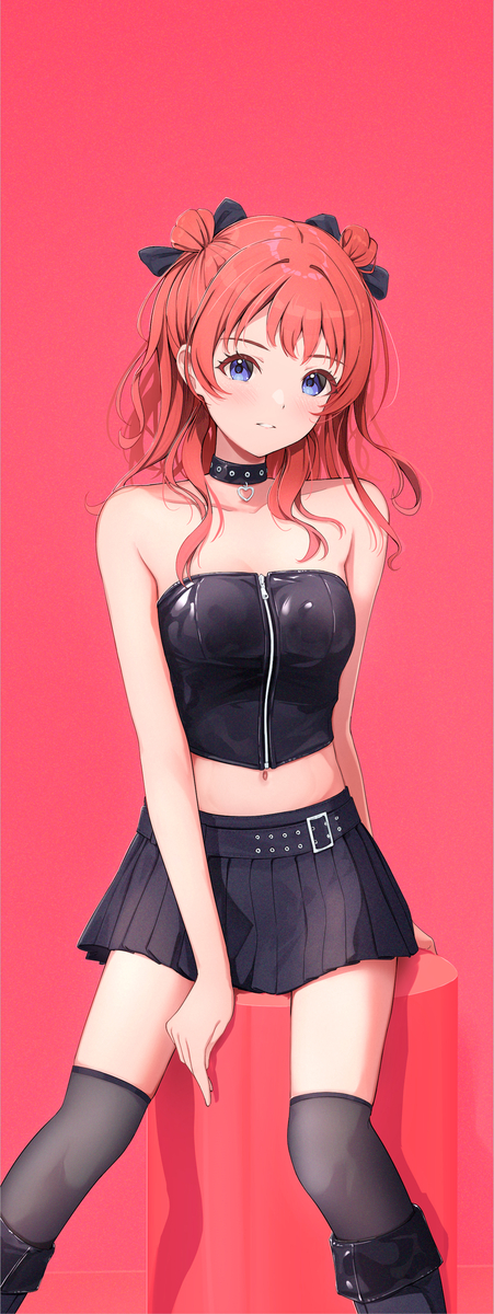 This is a pixiv picture whose title is ⬛️.