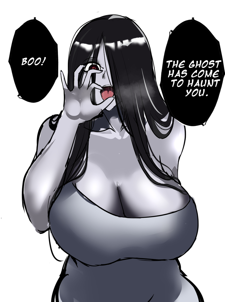 This is a pixiv picture whose title is Ghost prank.