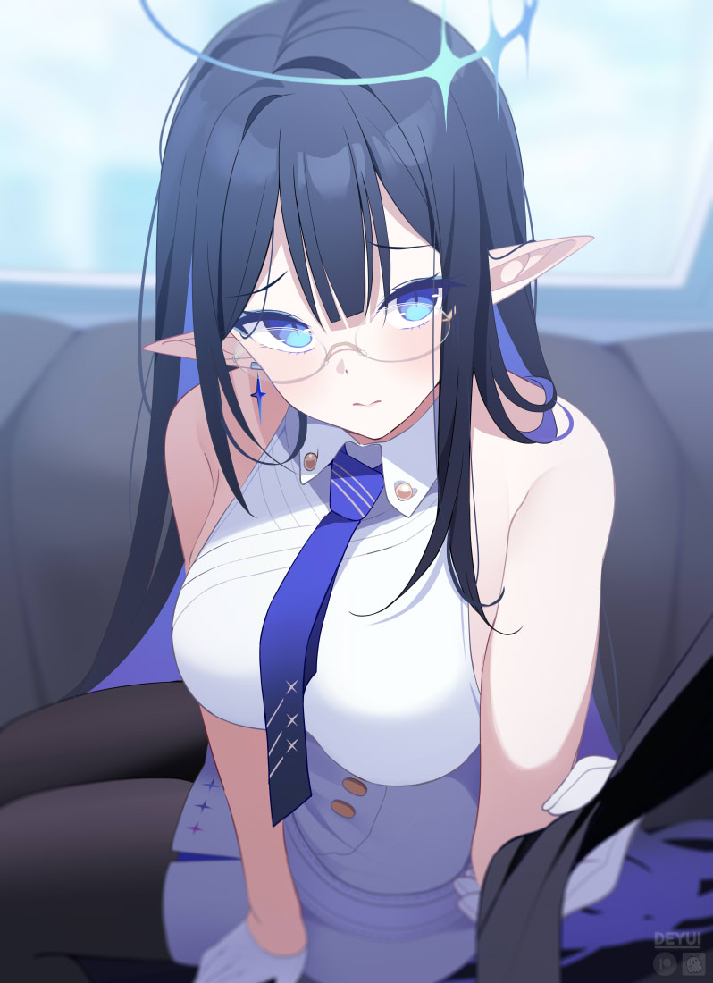 This is a pixiv picture whose title is 先生、待って.