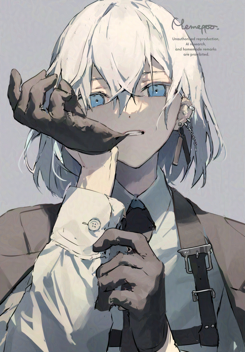 This is a pixiv picture whose title is ボス.