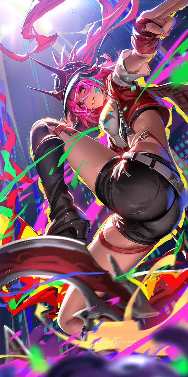 This is a pixiv picture whose title is Rappa.
