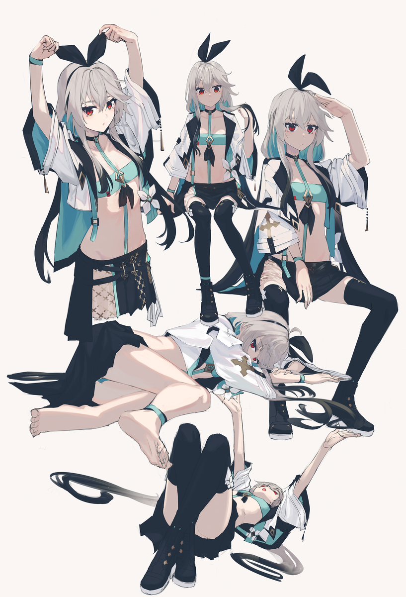This is a pixiv picture whose title is ★.