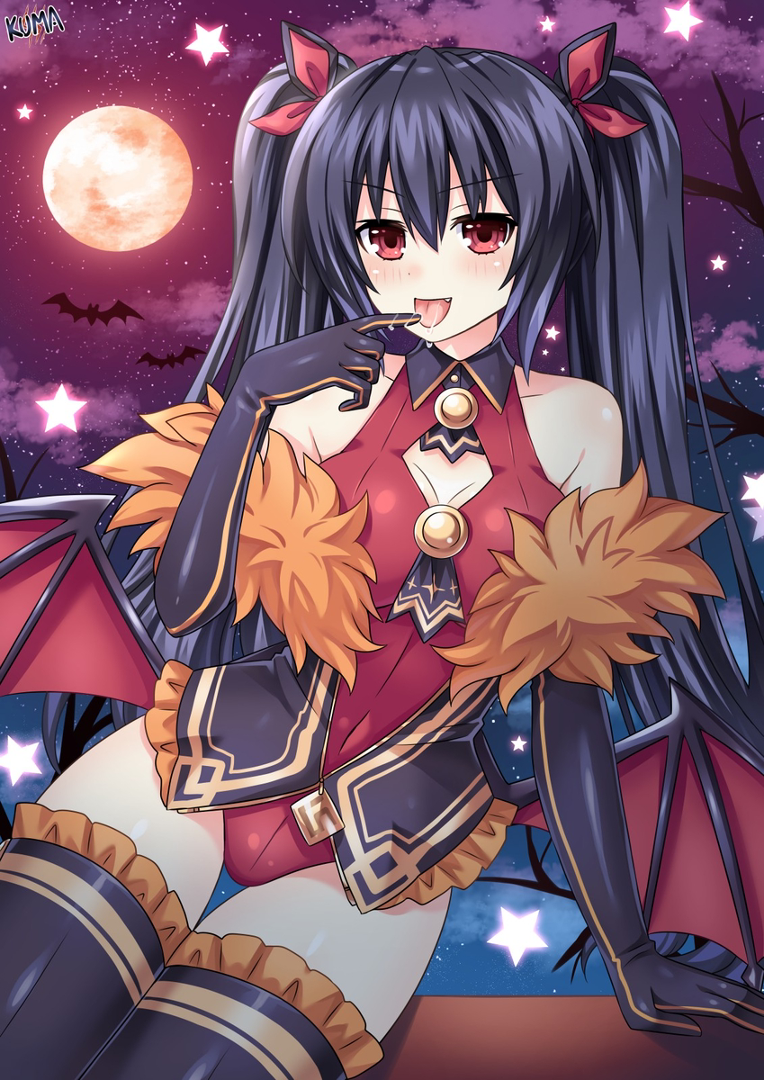 This is a pixiv picture whose title is Halloween Noire.