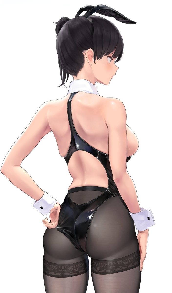 This is a pixiv picture whose title is バニー加賀.