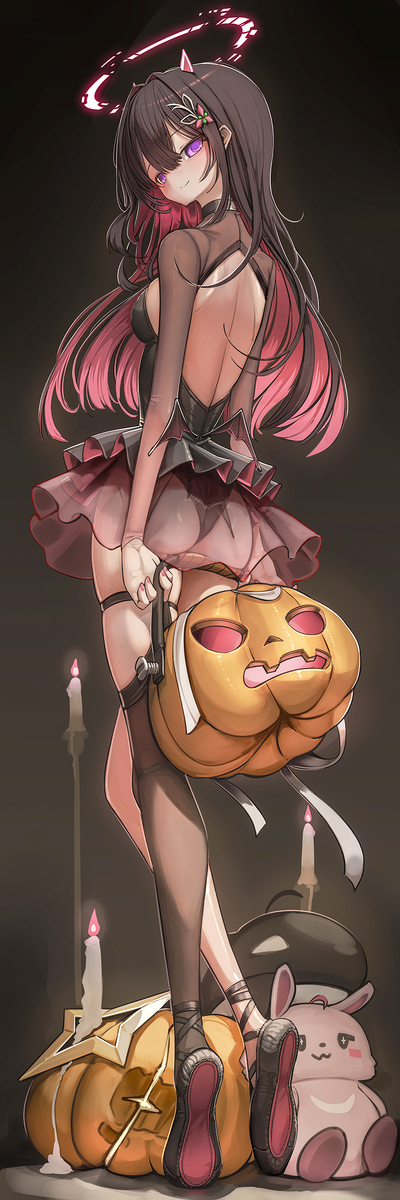 This is a pixiv picture whose title is ハロウィンAzki.