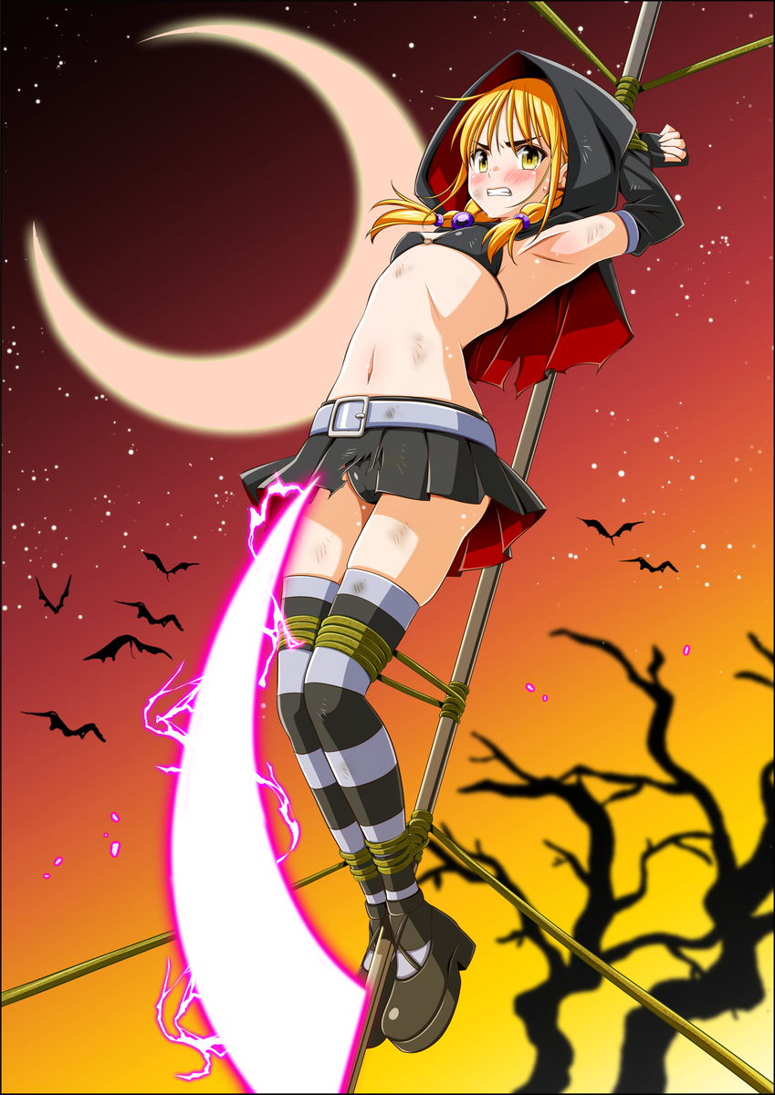 This is a pixiv picture whose title is 【新規イラスト】ハロウィンイラスト2024.