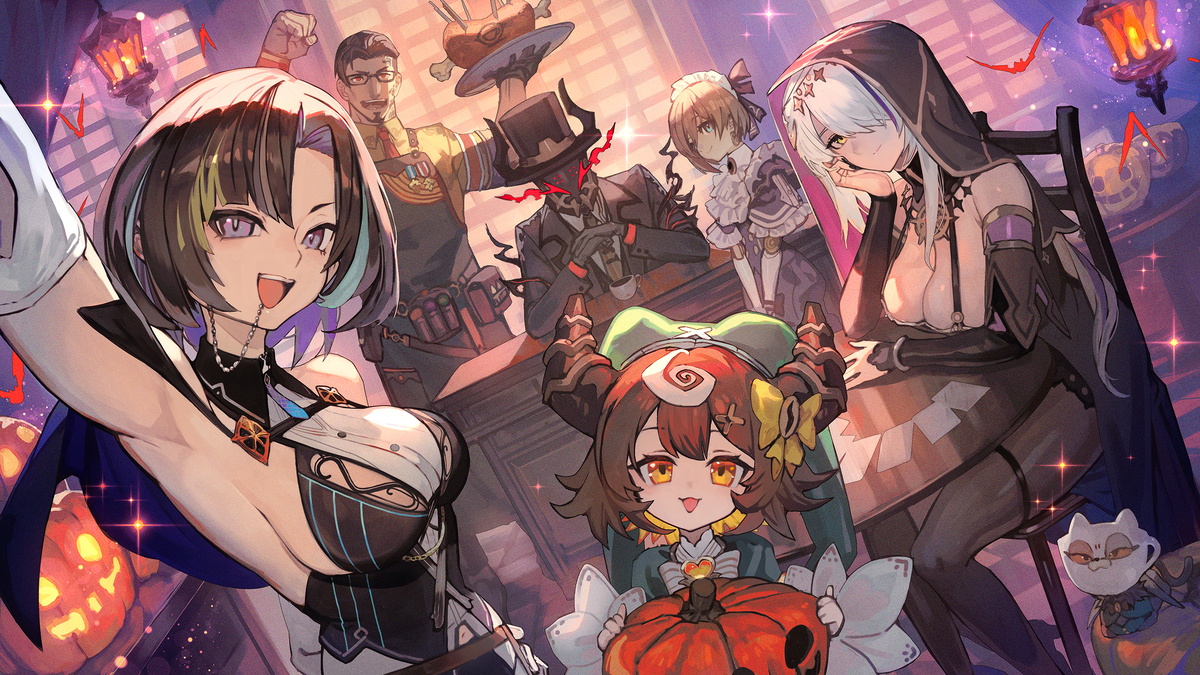 This is a pixiv picture whose title is 🎃Happy★Halloween🎃.