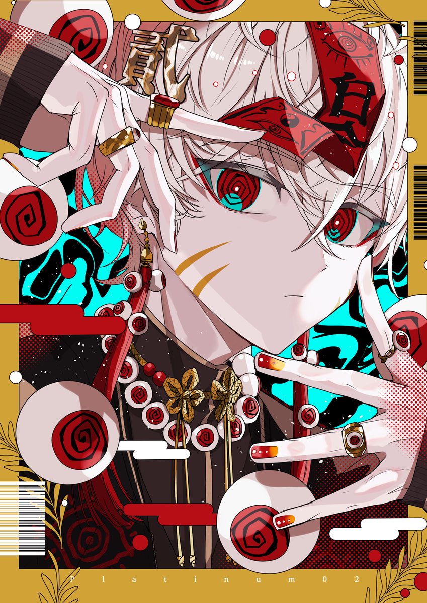 This is a pixiv picture whose title is PLATINUM02.
