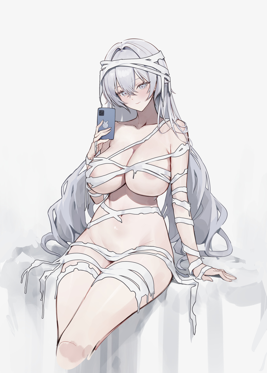 This is a pixiv picture whose title is Hallow 2024.
