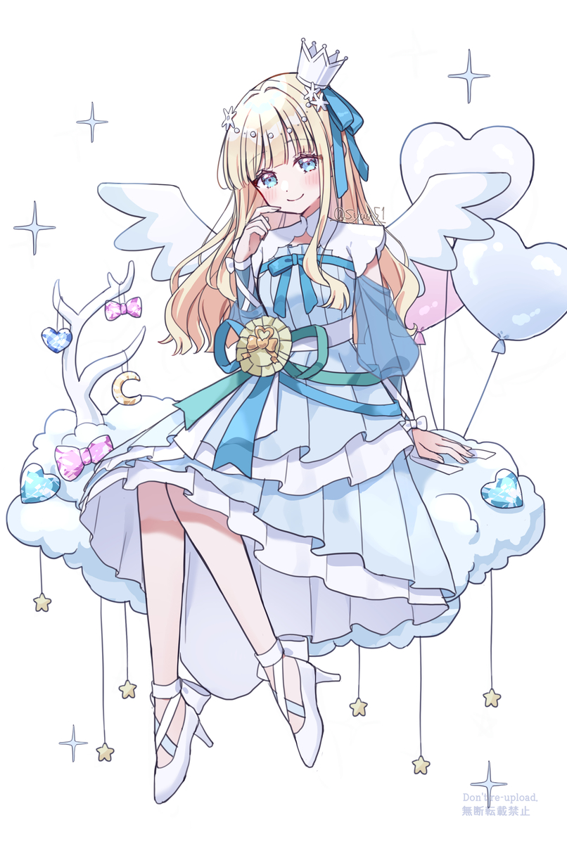 This is a pixiv picture whose title is 天使ユキちゃん.