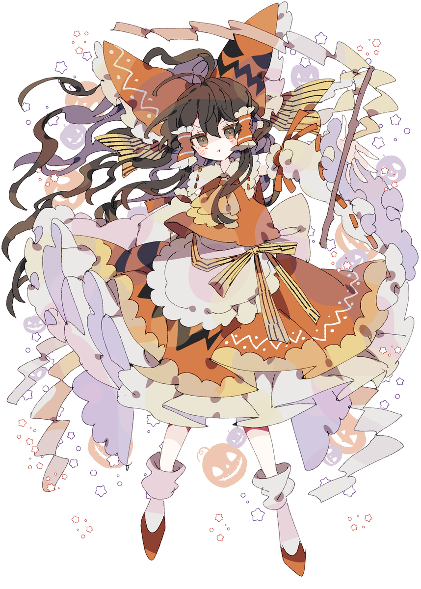 This is a pixiv picture whose title is 東方ハロウィンまとめ.
