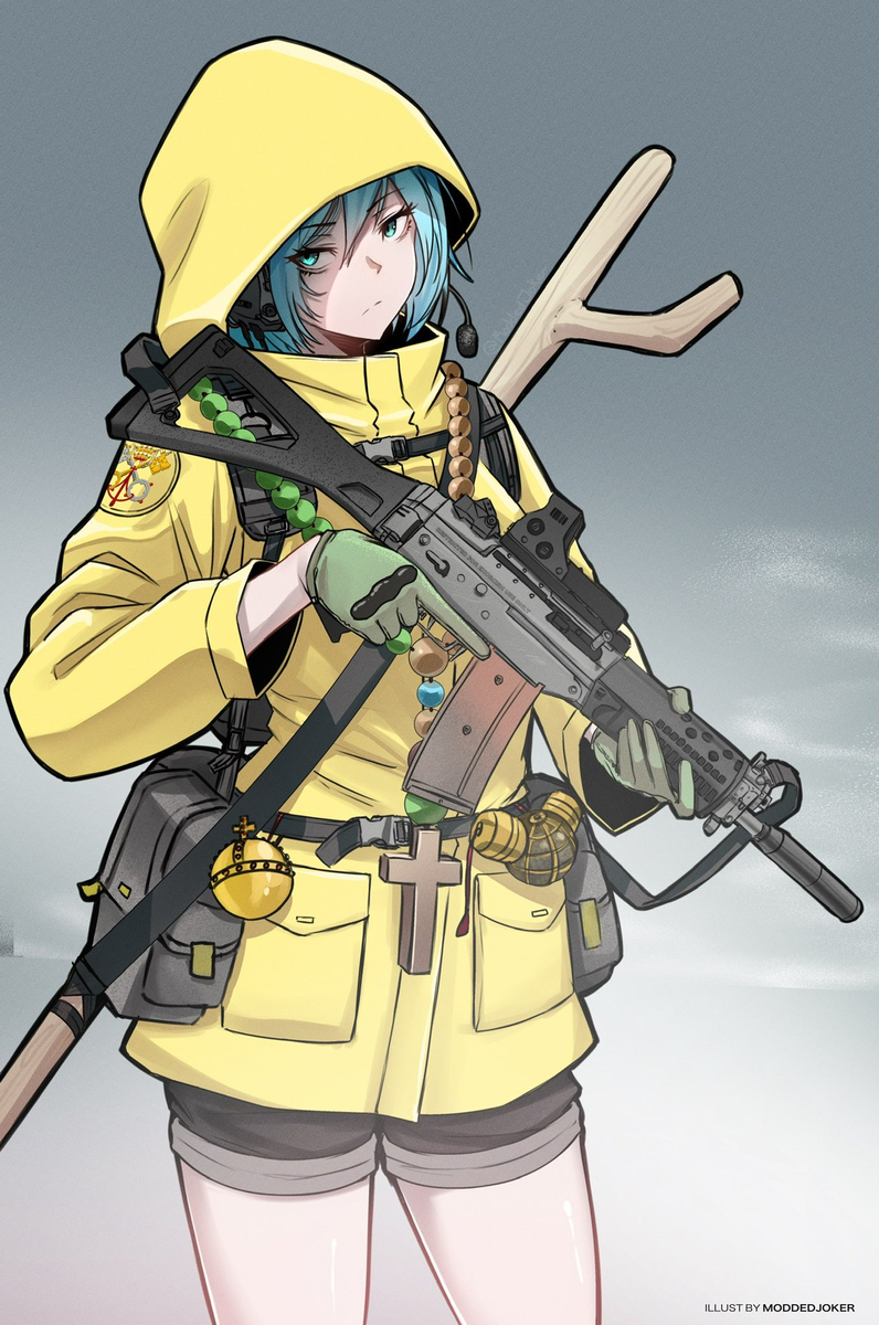 This is a pixiv picture whose title is Exorcist Luce.