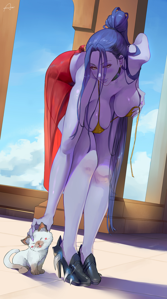 This is a pixiv picture whose title is Widowmaker - Overwatch.