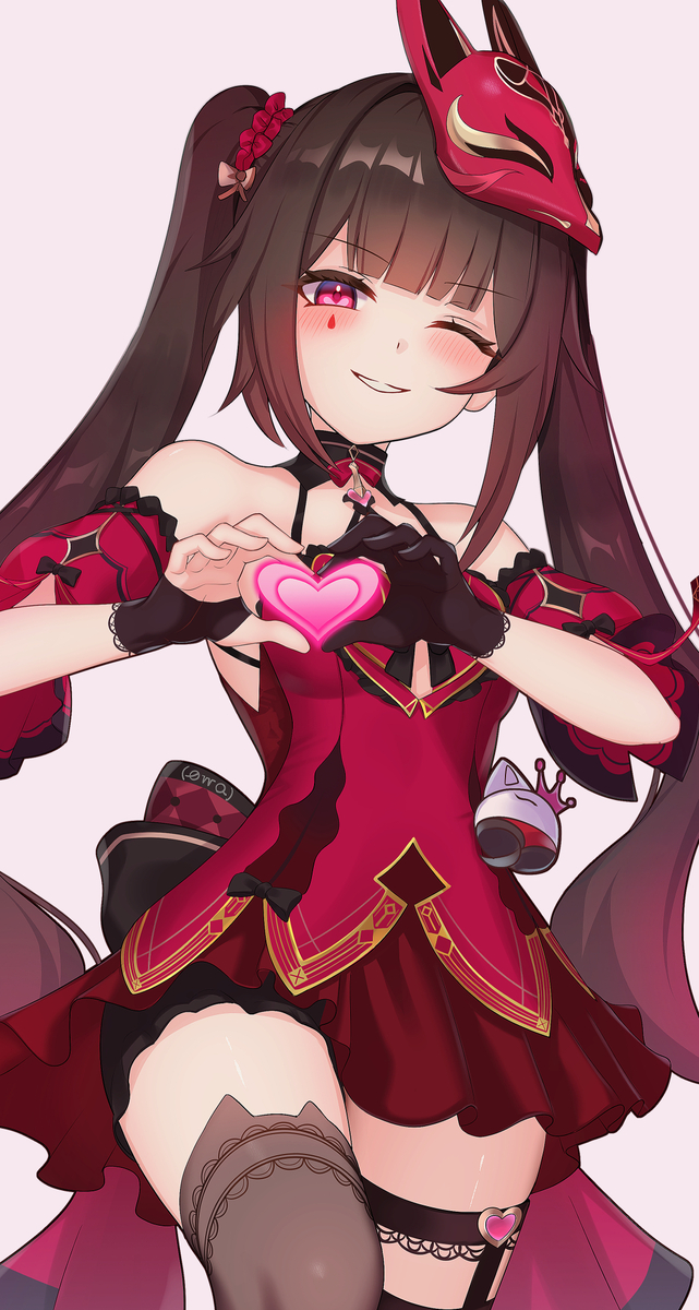 This is a pixiv picture whose title is 【崩壊スターレイル】コラボ花火.