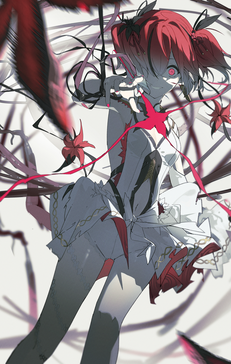 This is a pixiv picture whose title is ツバキ.