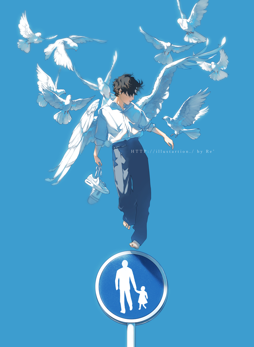 This is a pixiv picture whose title is andante.