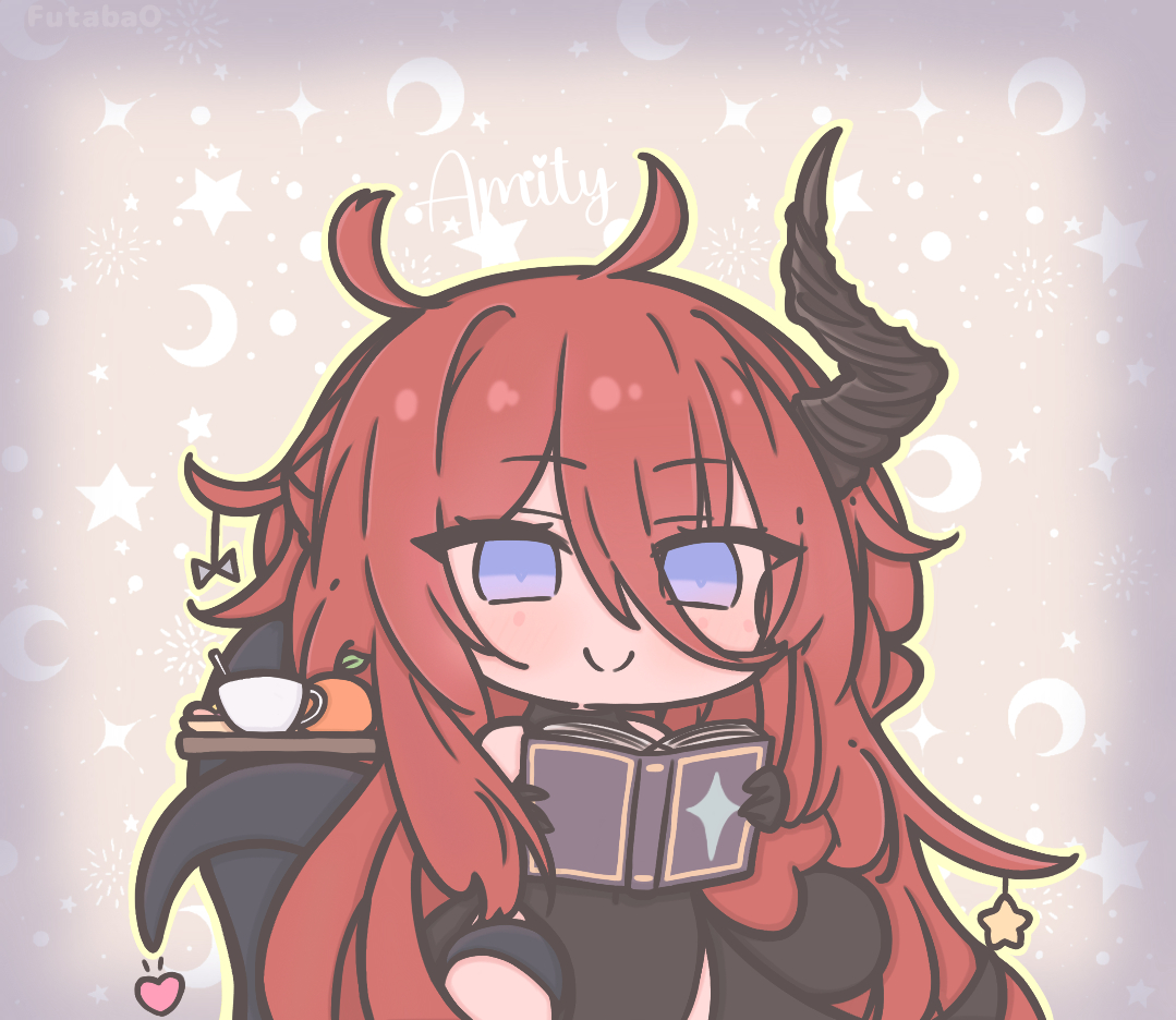 This is a pixiv picture whose title is (〃ゝω・📓).