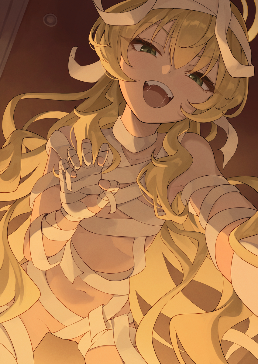 This is a pixiv picture whose title is Yoshimi Halloween.