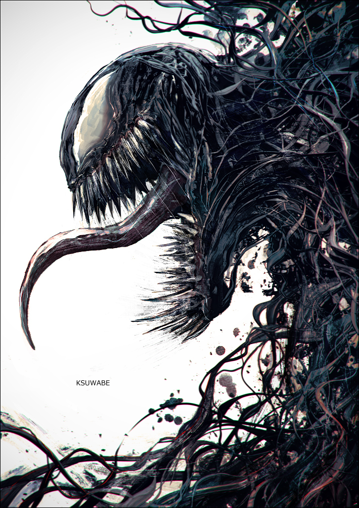 This is a pixiv picture whose title is ヴェノム.