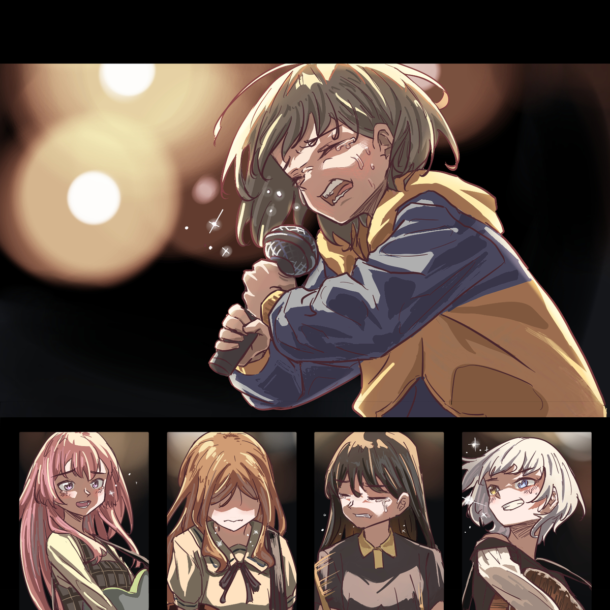 This is a pixiv picture whose title is 詩超絆.