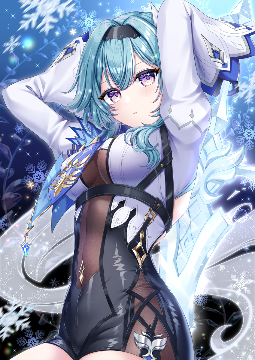 This is a pixiv picture whose title is エウルア生誕祭2024.