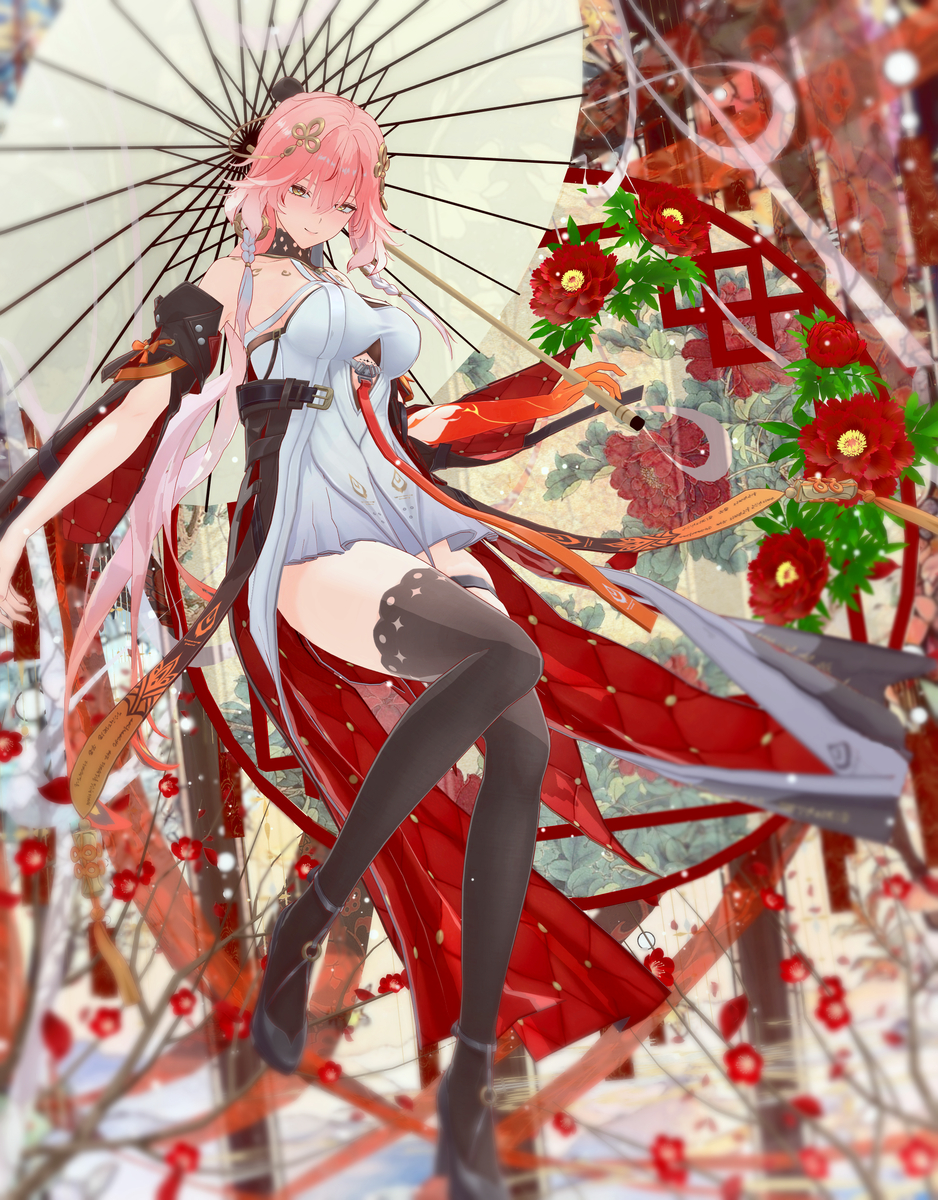 This is a pixiv picture whose title is 【MMD鳴潮】長離さん その３.