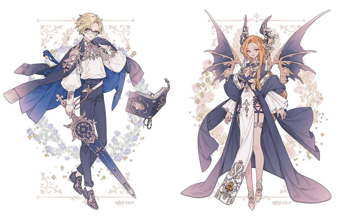 This is a pixiv picture whose title is 🍀cm🍀.