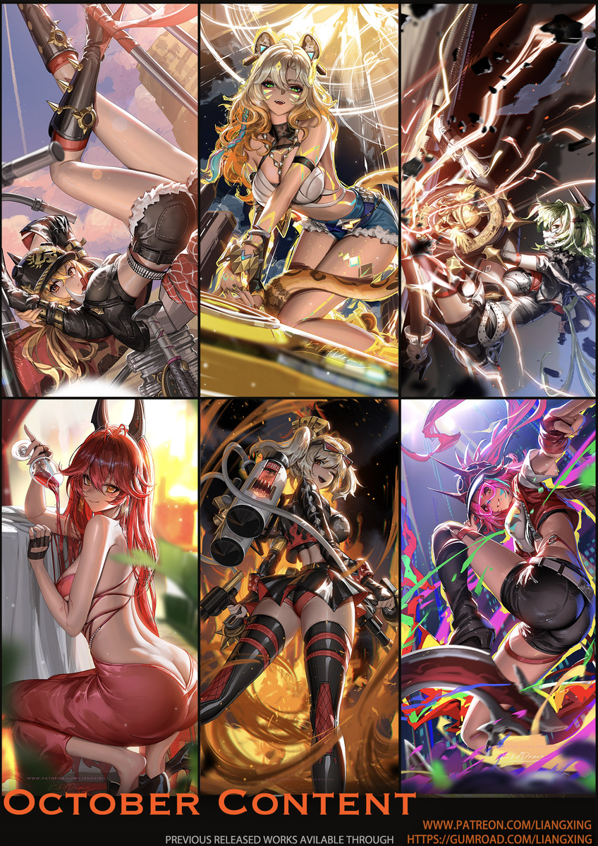 This is a pixiv picture whose title is October Content(Kikol Store).
