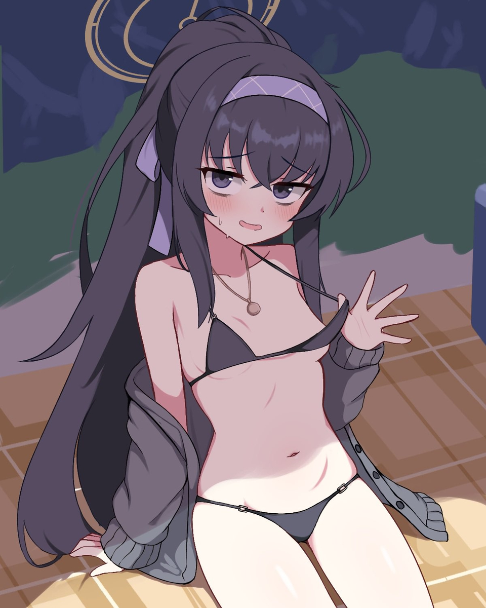 This is a pixiv picture whose title is UI.