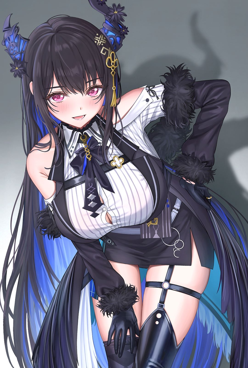 This is a pixiv picture whose title is Nerissa.