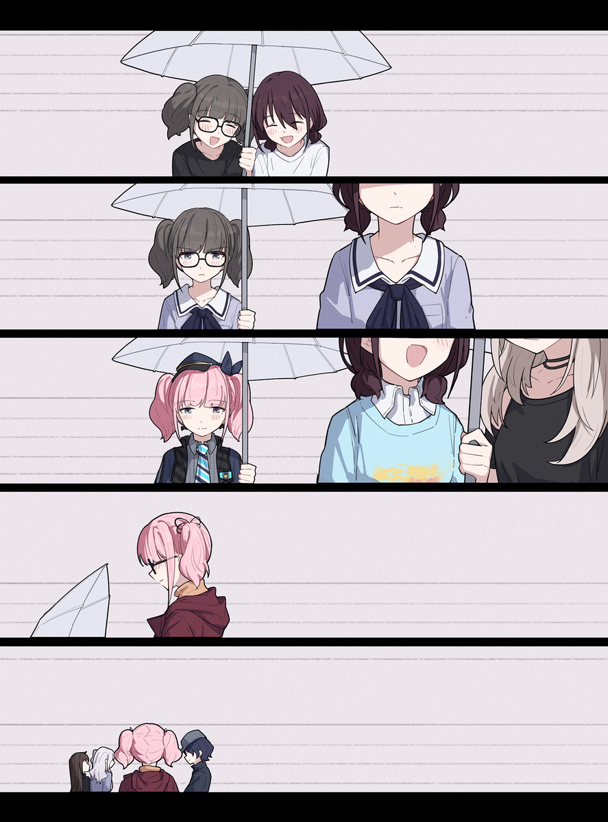 This is a pixiv picture whose title is 画了播出时就想画的一张图😭😭😭.
