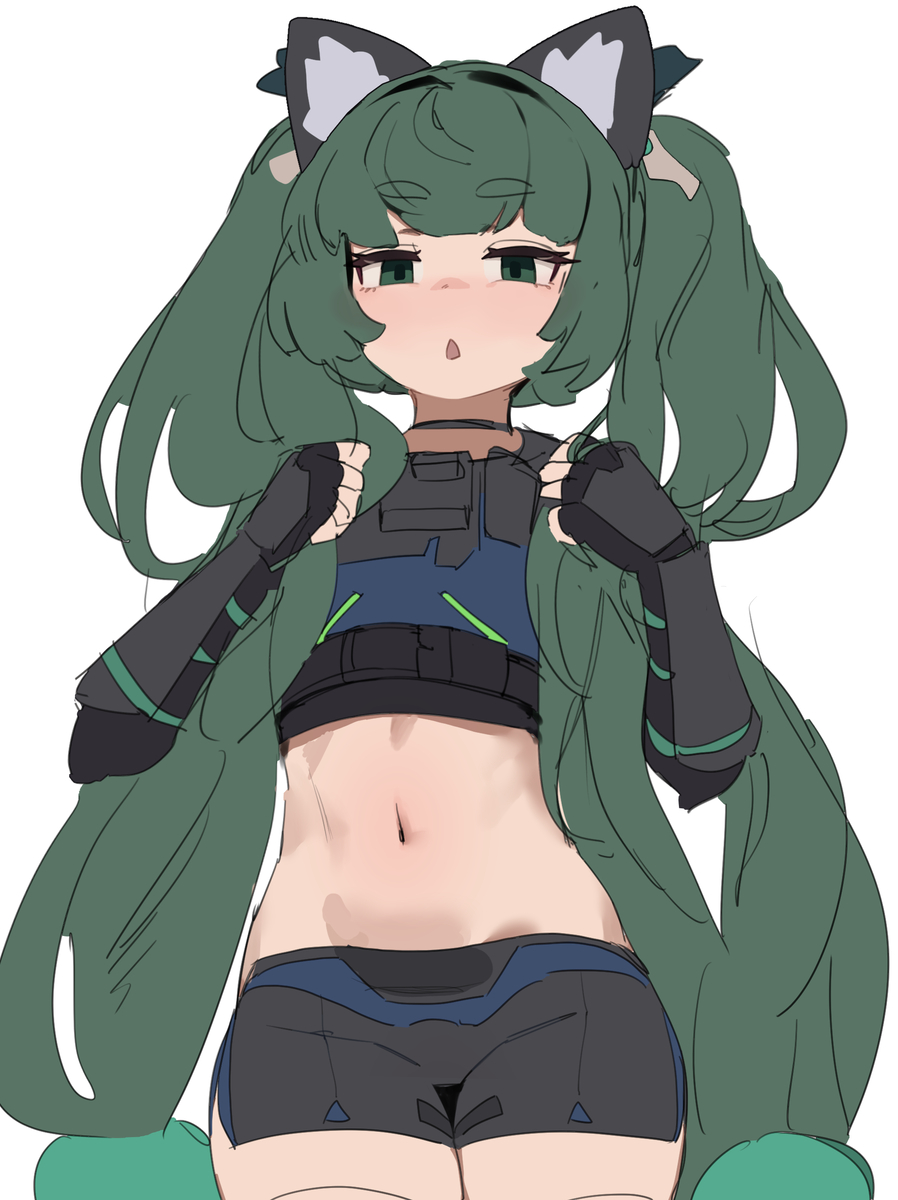 This is a pixiv picture whose title is meow.