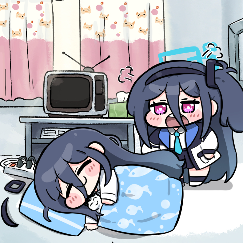 This is a pixiv picture whose title is 😴💤💤.