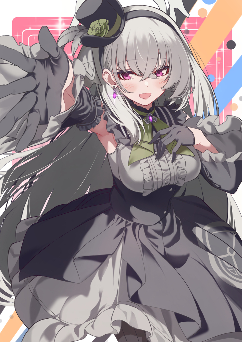 This is a pixiv picture whose title is サクラコ(アイドル).